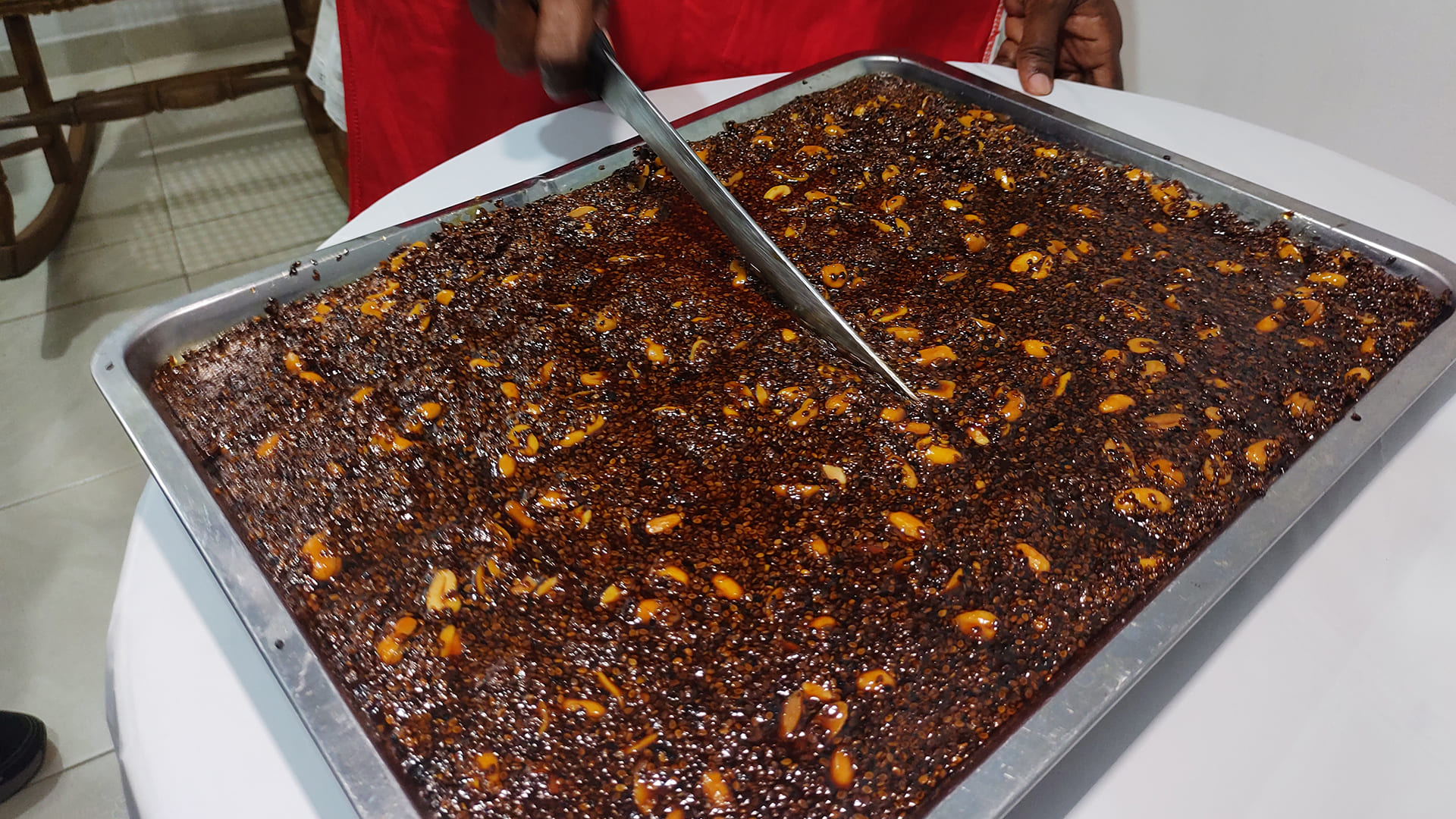 Turrón de ajonjolí, herencia palenquera