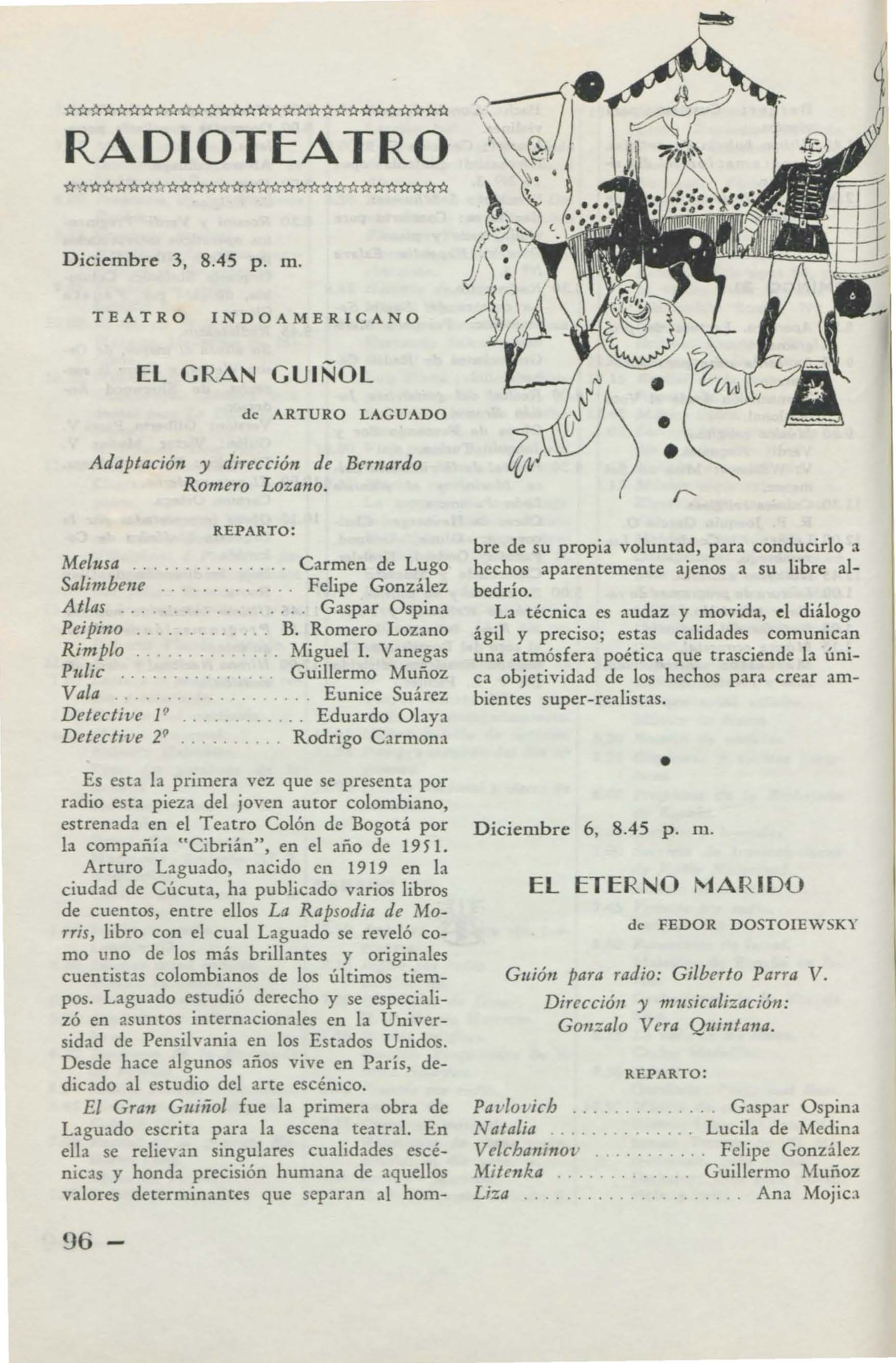 Sección de Radioteatro 1959-12