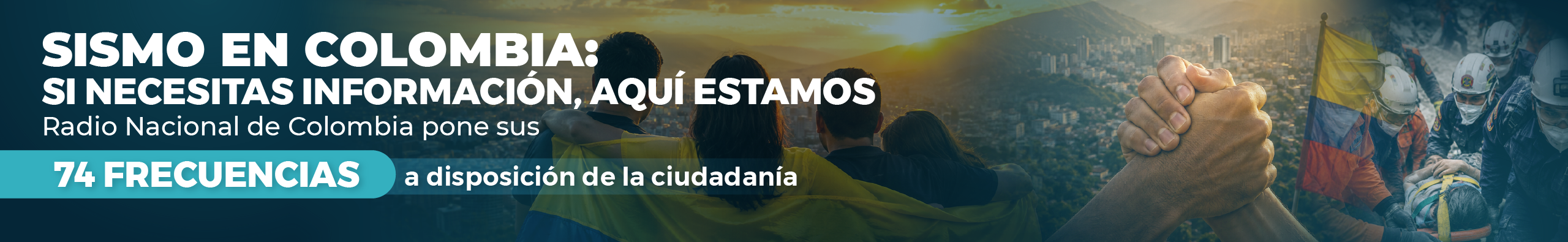 Radio Nacional de Colombia pone sus 74 frecuencias a disposición de la ciudadanía