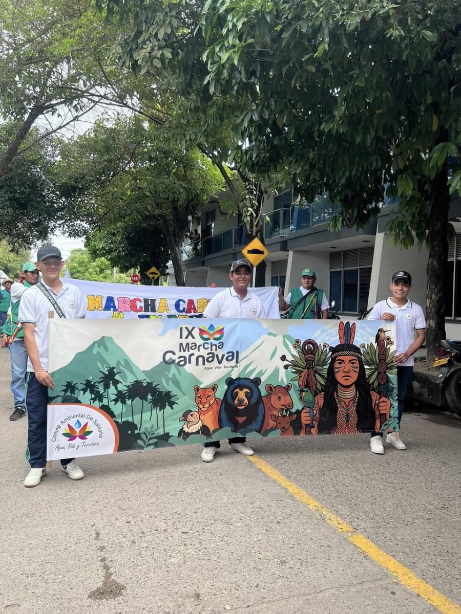 Marcha Carnaval por el agua, la vida y los territorios.