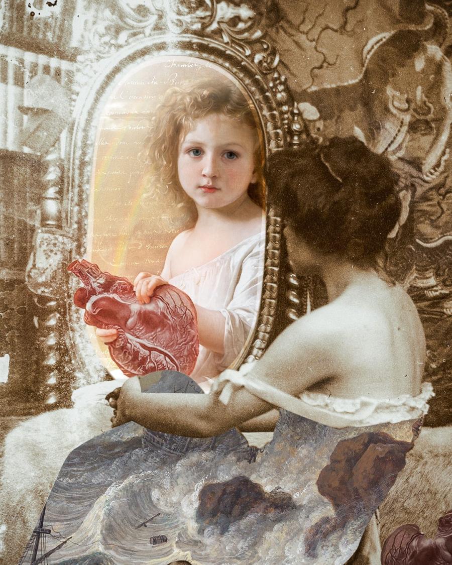 Esta propuesta literaria y creativa reivindica el ser mujer desde una perspectiva compleja, construida a partir de narraciones y experiencias sobre el cuerpo, la familia, el color, la memoria, la identidad y la búsqueda de una voz propia. La obra habita la fragmentación y el error como elementos constitutivos tanto del ser mujer como del ejercicio artístico del collage.  A través de sus páginas, las autoras exploran el acto creativo como un territorio compartido y abren un diálogo entre intuición, experiencia y recuerdo. Cada capítulo representa una voz singular que, en conjunto, conforma un cuerpo múltiple que celebra la creación como una práctica sensible e íntima.  Detrás de esta iniciativa está La Tijera Colectiva, un proyecto cultural y creativo colombiano que promueve el collage hecho por mujeres alrededor del mundo. La apuesta surge desde el arte autogestionado y la búsqueda constante de alianzas para impulsar esta técnica como una herramienta de introspección, creación de comunidad, fortalecimiento de la creatividad y pensamiento crítico.  Desde 2020, La Tijera Colectiva ha visibilizado el trabajo de más de 50 creadoras colombianas y de otros países, consolidando una comunidad activa en redes sociales y posicionando nuevos espacios para el arte hecho por mujeres. Además, lideró el proyecto editorial MujerEs: el collage de ser mujer, producido y comercializado en 2023 junto a Albaricoque Libros, con participación en escenarios culturales como Filcarmina VII.  También ha impulsado encuentros creativos en Bogotá para ampliar los lenguajes y aplicaciones del collage, con el apoyo de artistas invitadas y el propósito de generar oportunidades para que más creadoras puedan monetizar su trabajo y compartir sus saberes con nuevas comunidades.