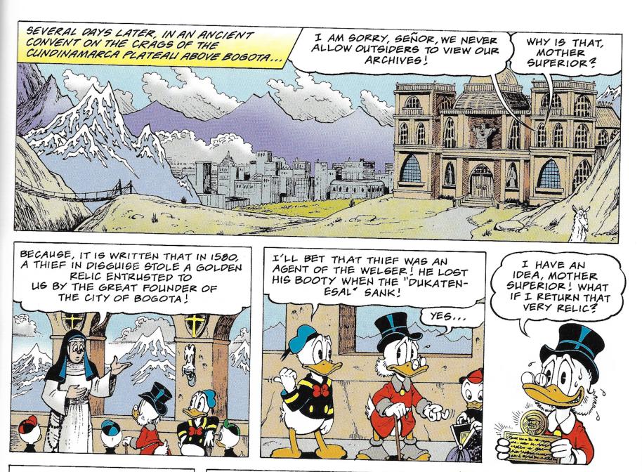 Cuando el Pato Donald pasó por Colombia