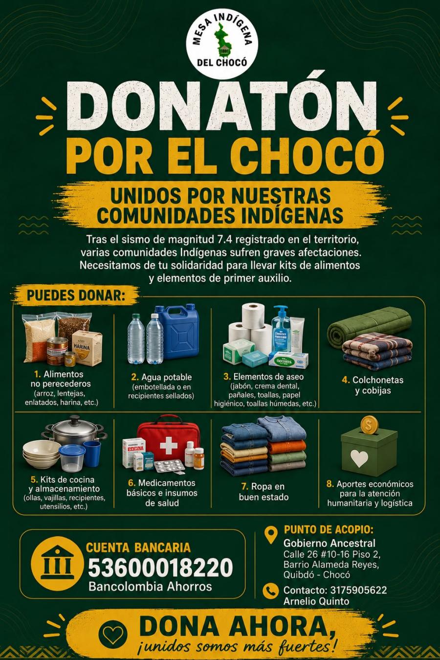 Mesa Indígena del Chocó