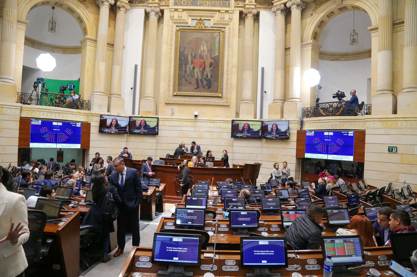 No habrá cambios en el Senado la República de Colombia