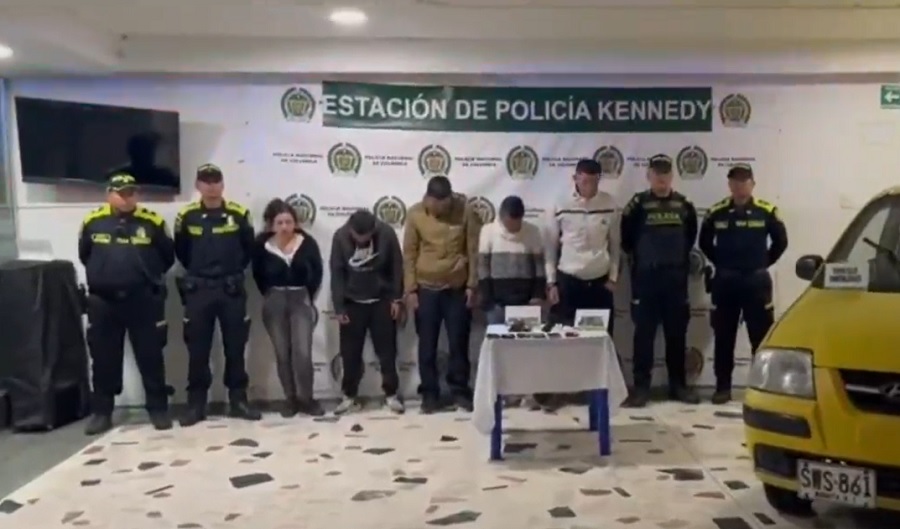 Capturan banda dedicada al hurto en el SITP de Bogotá