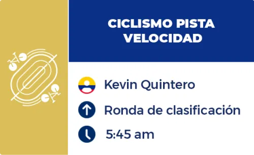 CICLISMO DE PISTA KEVIN