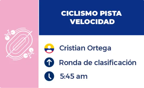 CICLISMO DE PISTA CRISTIAN