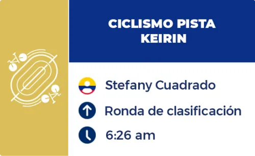 CICLISMO DE PISTA STEFANY