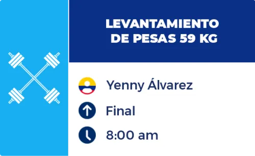 LEVANTAMIENTO DE PESAS YENNY