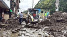 Medellín atiende a 228 familias afectadas por las lluvias del 9 de octubre. Hay 38.148 viviendas sin agua y continúan las labores de recuperación.