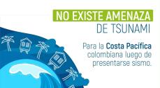 No hay amenaza de tsunami para Colombia tras terremoto de 7,7 en Indonesia