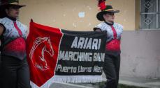 La Ariari Marching Band, de Puerto Lleras, Meta, participa en el II Campeonato y Concurso Internacional de Bandas Expo Tételes 2026, en Puebla, México.