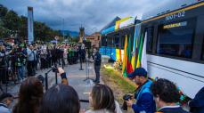 Regiotram de Occidente: primer vagón en Gobernación Cundinamarca 