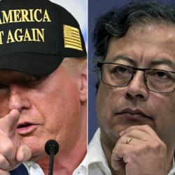 Rechazo de líderes a señalamientos de Trump contra el presidente Petro