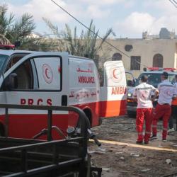 32 trabajadores humanitarios de la Media Luna Roja Palestina han sido asesinados desde octubre de 2023