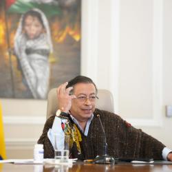 Gustavo Petro señaló a la Segunda Marquetalia como como responsable del asesinato de Miguel Uribe