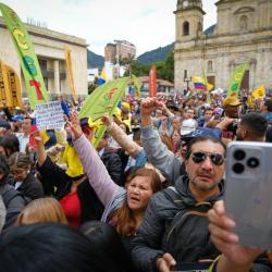 Marchas por salario mínimo vital: Horarios, puntos de encuentro y más