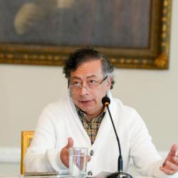 Presidente Petro niega vínculos con Diego Marín