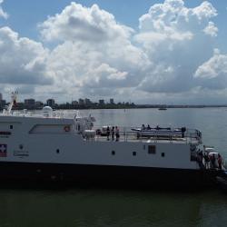 Buque hospital Benkos Biohó ya está en el Pacífico