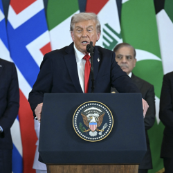 Firma de acuerdos de paz sobre Gaza en Egipto