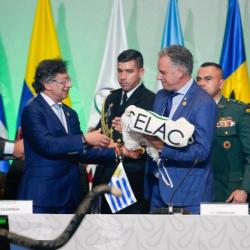 Colombia presidencia Pro Tempore de la CELAC entrega a Uruguay 