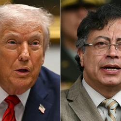 Donald Trump amenazó a Gustavo Petro 