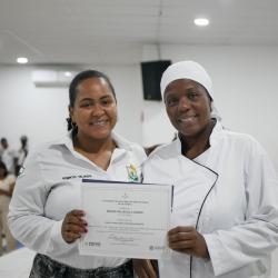 Formación en cocina afro: mujeres del Cauca concluyen curso patrimonial de 160 horas