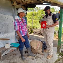 Caquetá libera 77 veredas de minas antipersonal