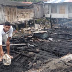 Incendio destruyó 15 viviendas en el barrio El Bajito de Tumaco Incendio destruyó 15 viviendas en el barrio El Bajito de Tumaco
