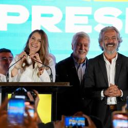 Paloma Valencia anuncia a Juan Daniel Oviedo como su fórmula vicepresidencial
