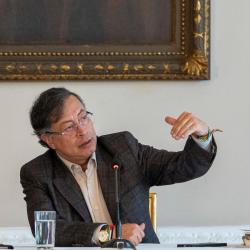 Gustavo Petro le dijo al parlamento europeo que debe rechazar el genocidio en Palestina