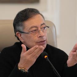 Petro convoca movilización antes de reunirse con Trump