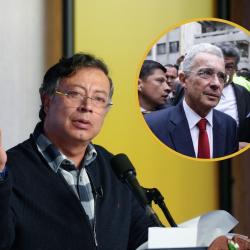 Petro responde a Uribe por críticas al endeudamiento del Gobierno
