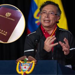 Petro responde a advertencia de la Contraloría sobre pasaportes 