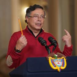 Presidente Petro sobre derecho internacional ante el ataque contra Irán