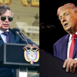 Presidente Gustavo Petro y Trump acuerdan reunirse en Washington tras su primera llamada telefónica