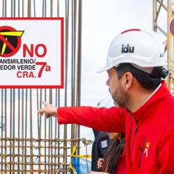 Recuerdan trino de Galán de 2011 en el que se oponía a obras de Transmilenio por la carrera Séptima