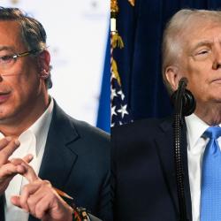 Trump anuncia reunión con el presidente Petro en febrero