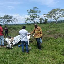 Avioneta se estrelló en Nechí y murió el piloto