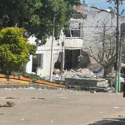 Atentado Buenos Aires Cauca  deja dos policías muertos