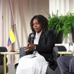 Vicepresidenta niega vínculos con disidencias de las Farc