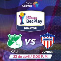 Cali vs. Junio liga femenina