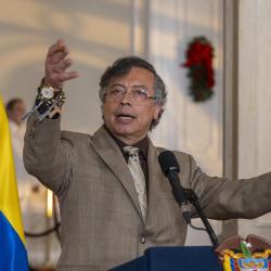 Petro dijo que el ELN es enemiga de Colombia y Venezuela