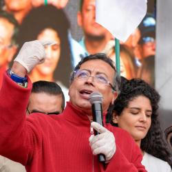 Encuesta CNC 2025: imagen positiva Gustavo petro 40%