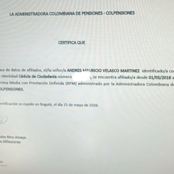 Presidente de Asofondos se pensionará en Colpensiones