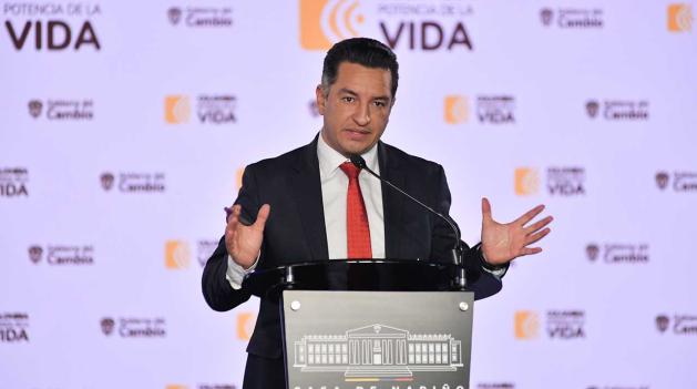 Presidente Petro designa a Andrés Idárraga como ministro de Justicia encargado