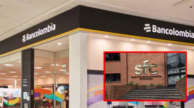 Superintendecia Financiera multa a Bancolombia por fallas digitales