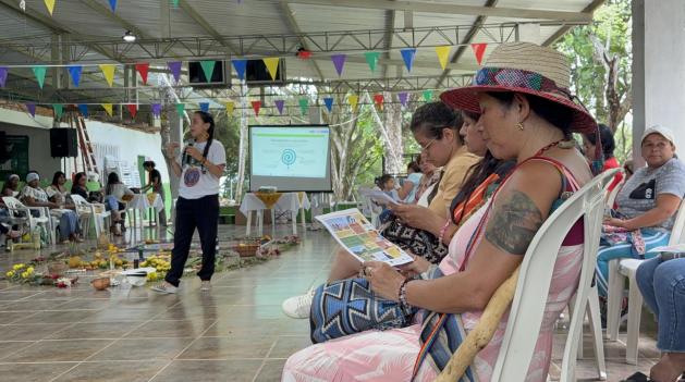 Encuentro de género y paz en Chaparral Tolima