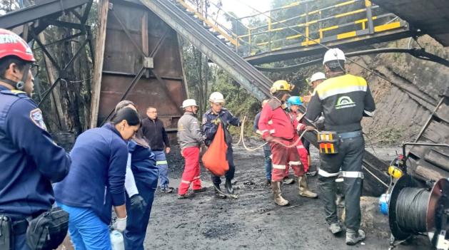 Luto en Sutatausa: 9 mineros perdieron la vida pese a esfuerzos de las autoridades
