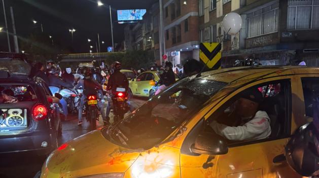 Moteros de Bogotá protestan ante restricciones de Carlos Fernando Galán